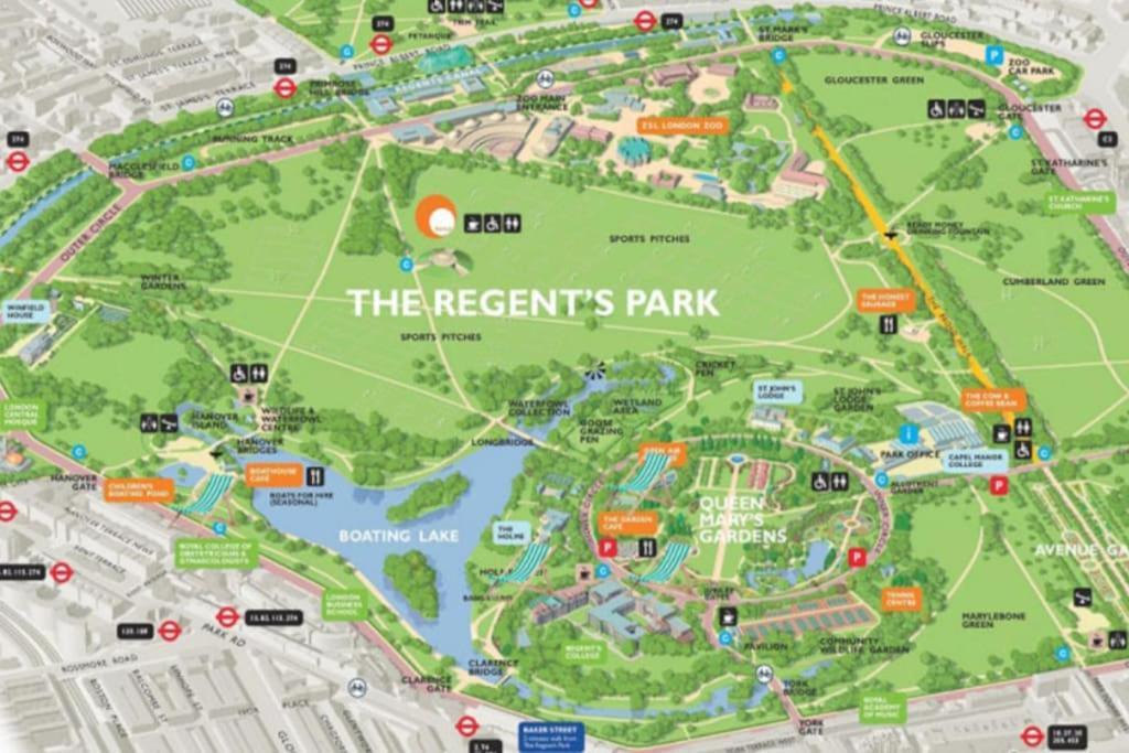 Comfy 1Br Flat V Close To Euston And Regent'S Park Londyn Zewnętrze zdjęcie